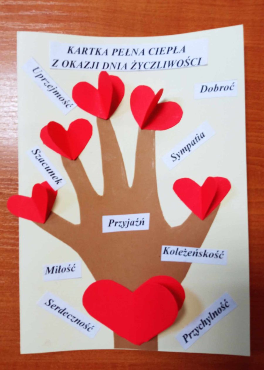 KARTKA – DZIEŃ ŻYCZLIWOŚCI 1